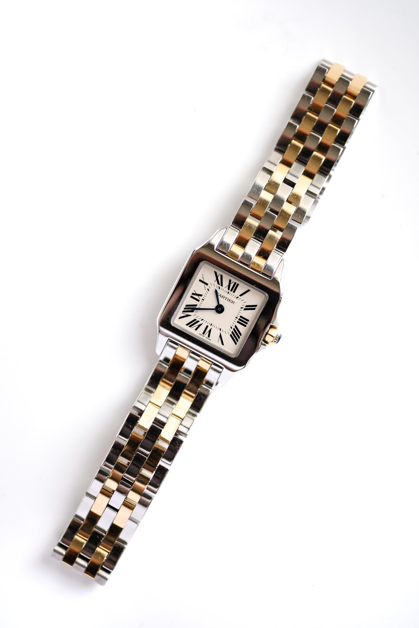 Cartier Santos Demoiselle - Or jaune et acier