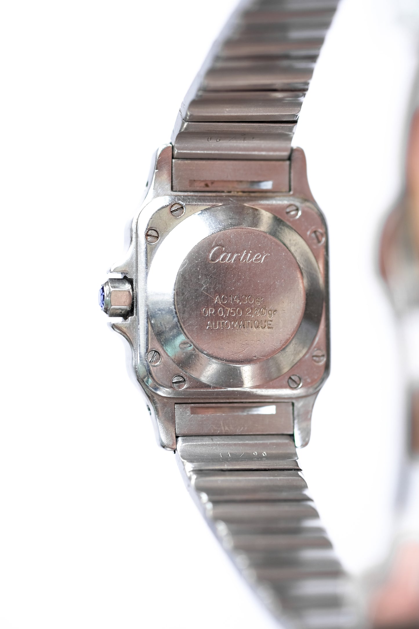 Cartier Santos Lady Automatique Or et Acier - v. 1990