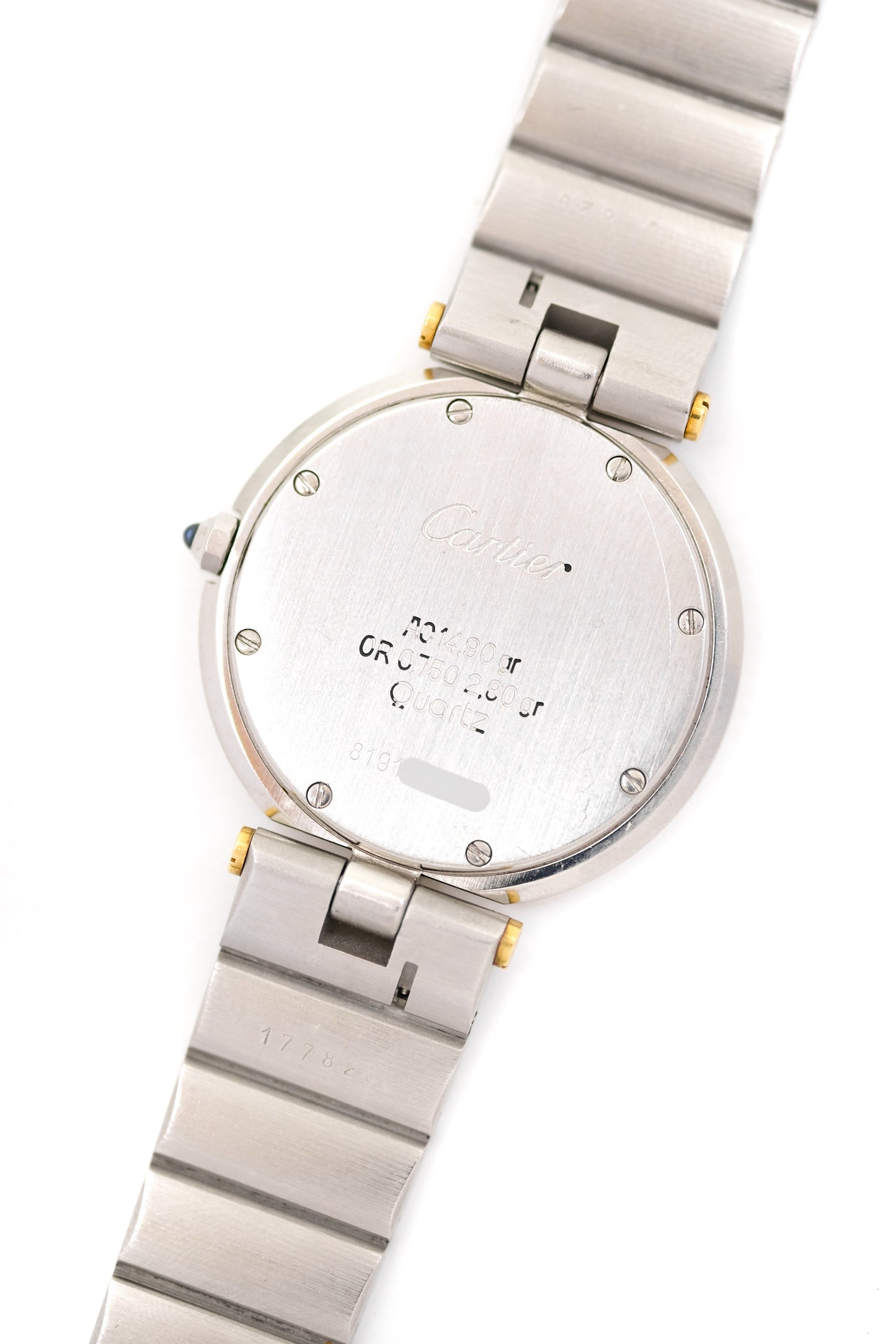 Cartier Santos "Vendôme" Or & Acier - Grand Modèle - ref. 81912 - v. 1980