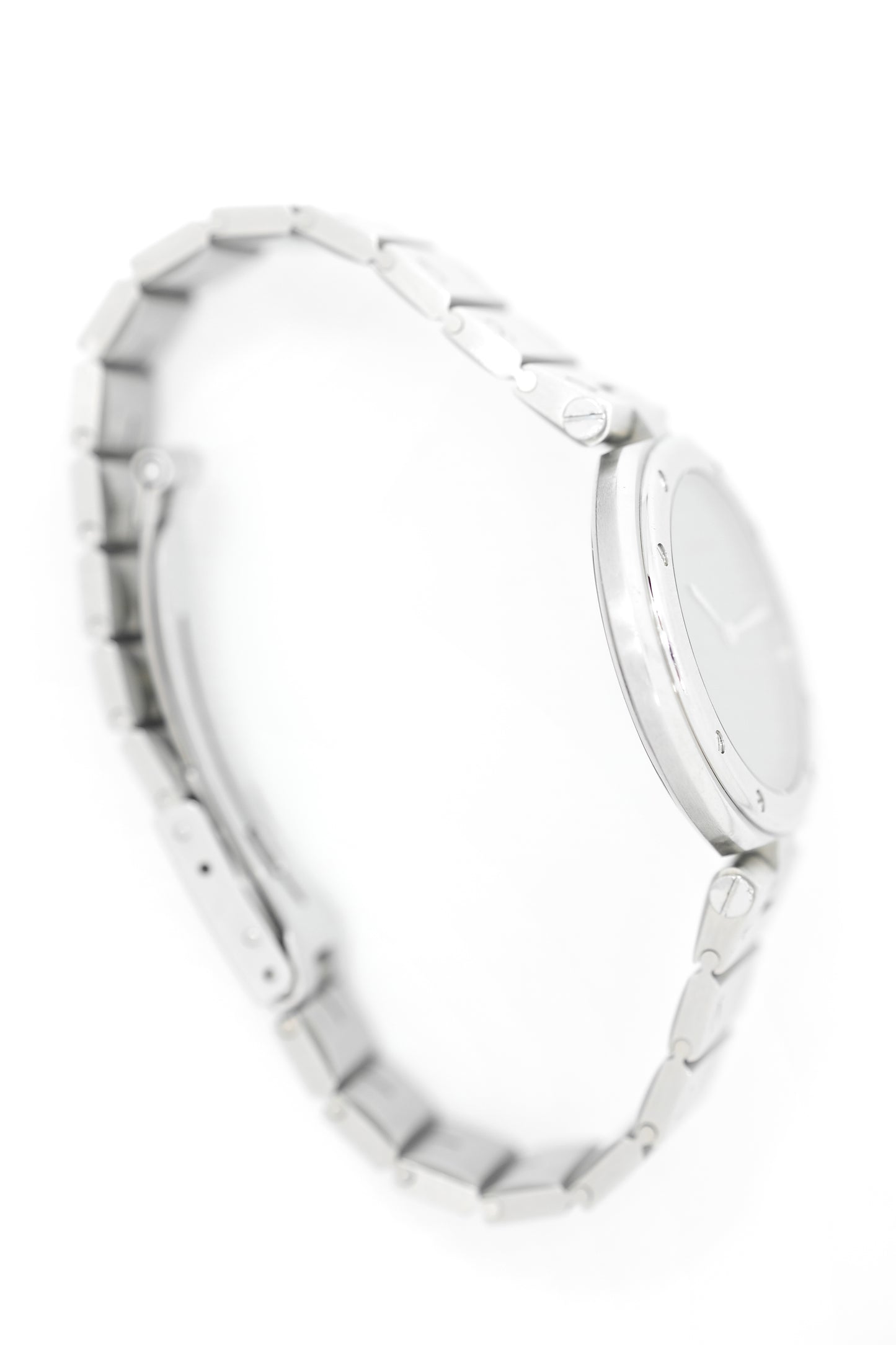 Cartier Santos "Vendôme" Ghost Acier ref. 8192 - Grand Modèle - 1982 (full set)