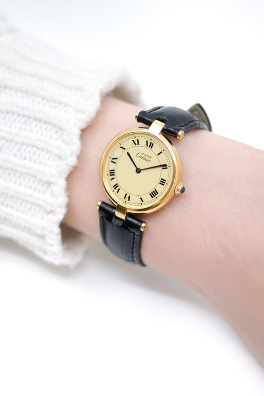 Cartier Vendôme Must Champagne - Grand Modèle - ref. 590003