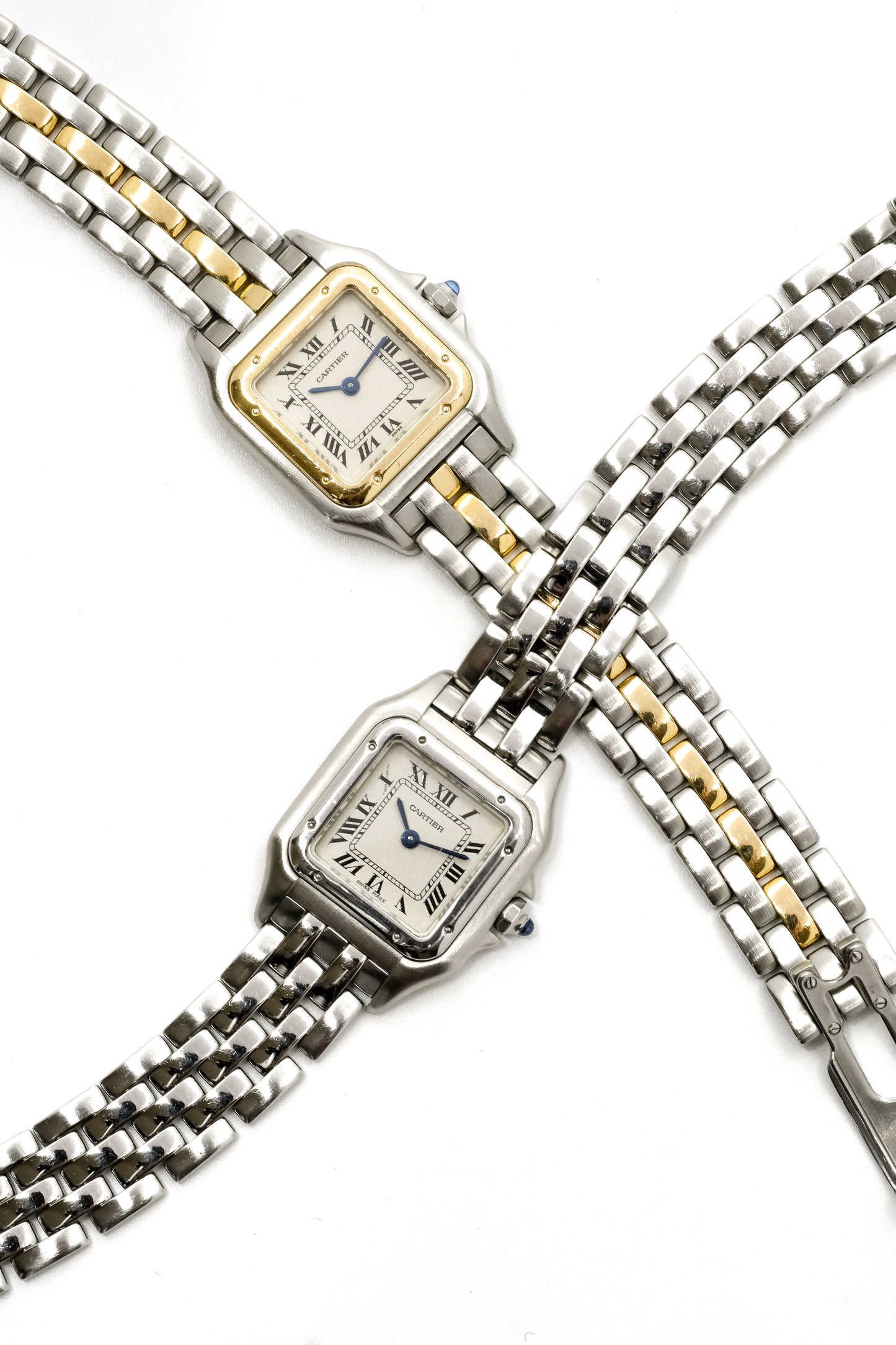 Cartier Panthère Or & Acier - Petit Modèle 1 Rang - v. 1980
