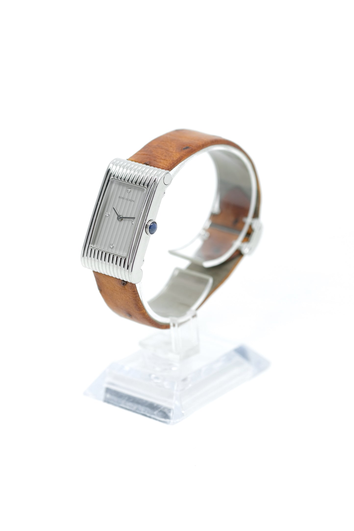 Boucheron Reflet Médium Acier & Diamants - 4 bracelets - 2019 (full set)