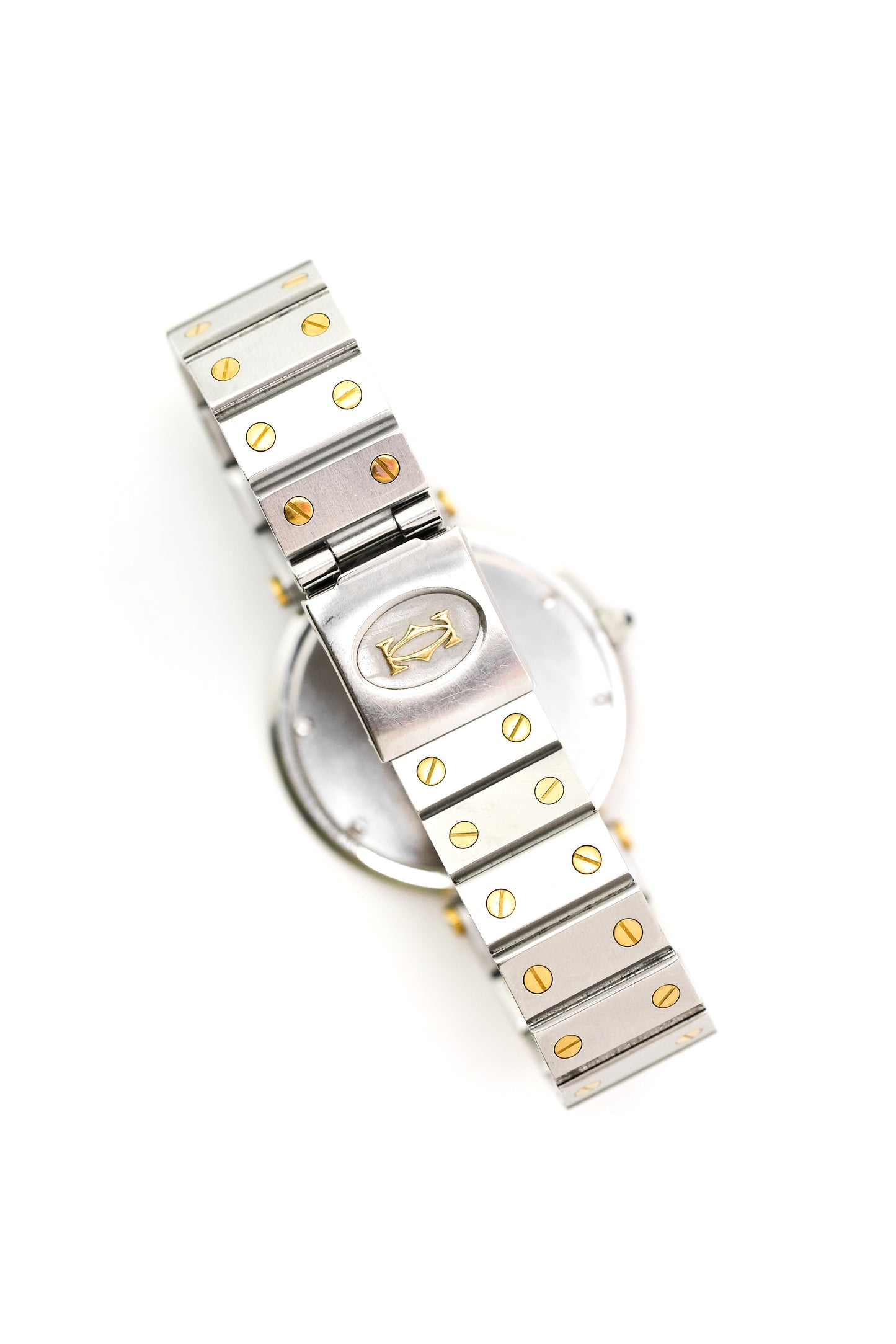 Cartier Santos "Vendôme" Or & Acier - Grand Modèle - ref. 81912 - v. 1980