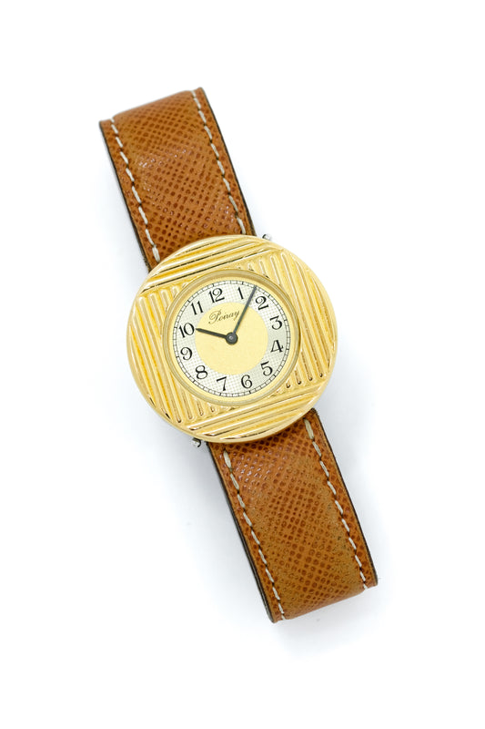 Poiray Ma Première Ronde - Yellow gold & Steel