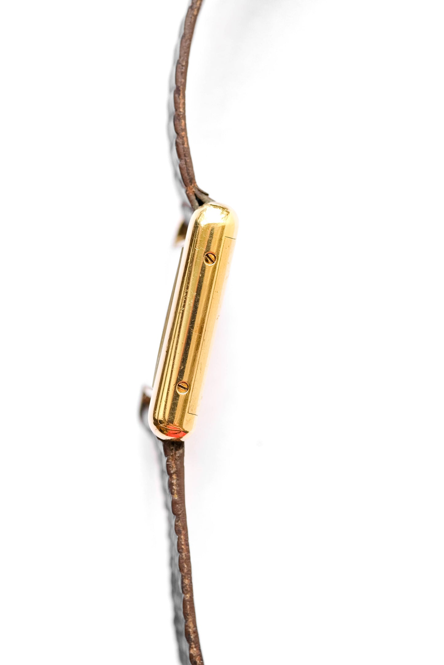 Cartier Tank Must rouge mécanique - Médium - v. 1970