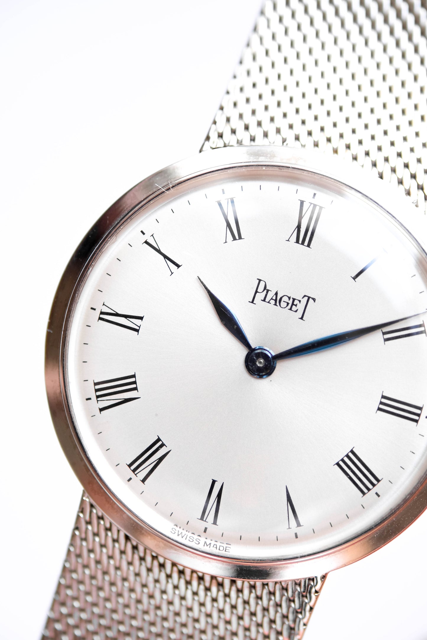 Piaget réf. 0902 Or Blanc Mécanique - v. 1970