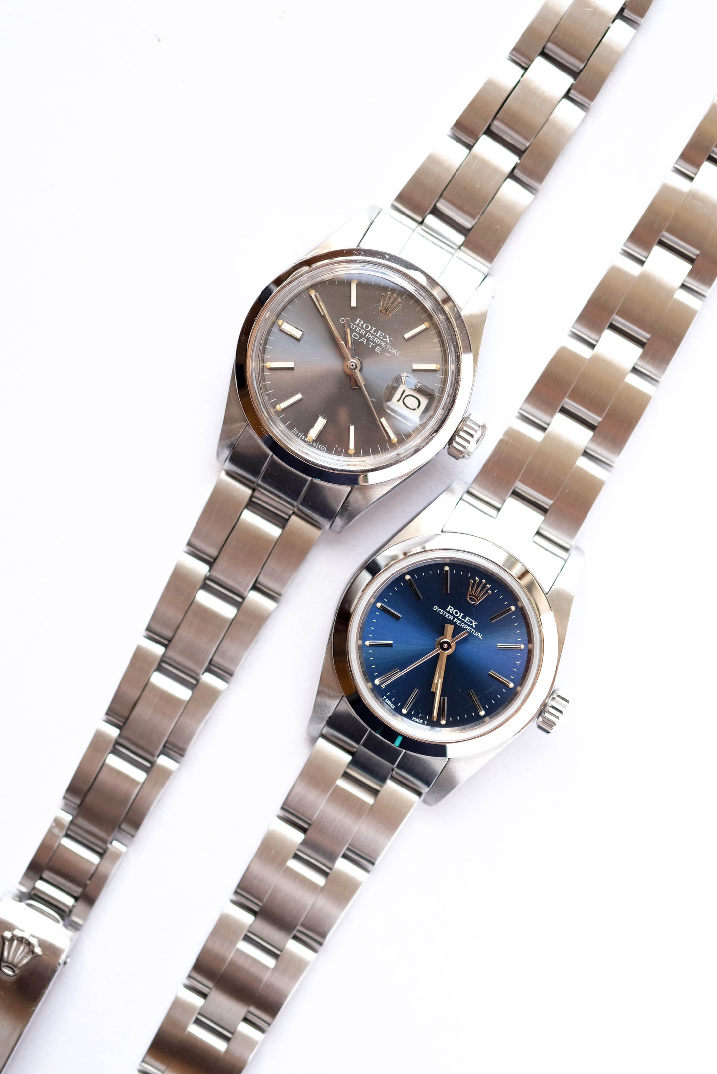 Rolex Oyster Perpetual blue - ref. 67180 (papers) - 1997