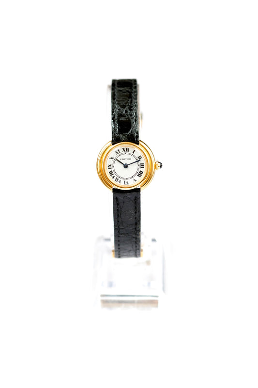 Cartier Ellipse Manuelle - Petit modèle - 1982 (papiers)