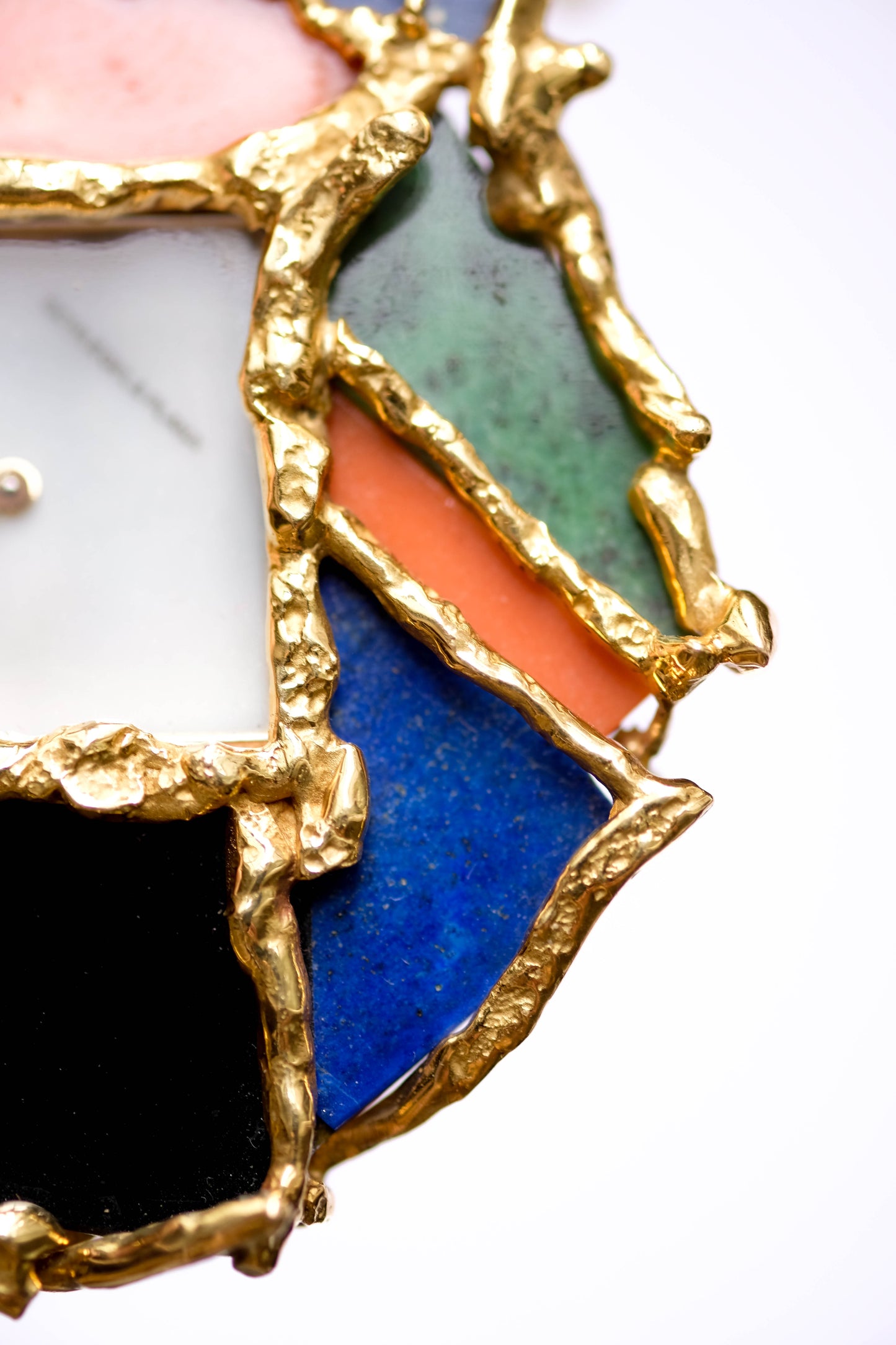 Schlegel & Plana multi-gem pendant - c. 1970