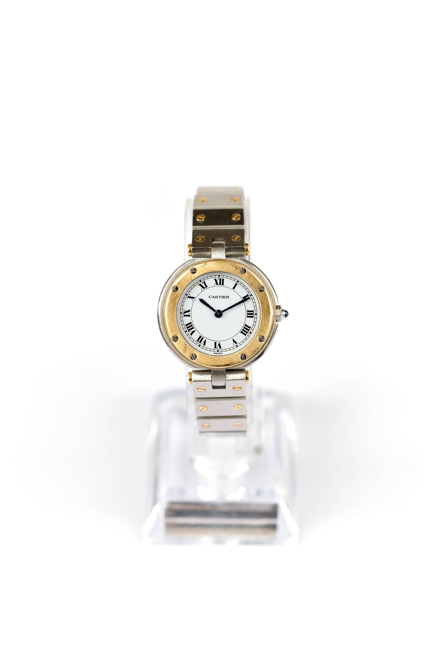 Cartier Santos “Vendôme” Lady – Gold and Steel