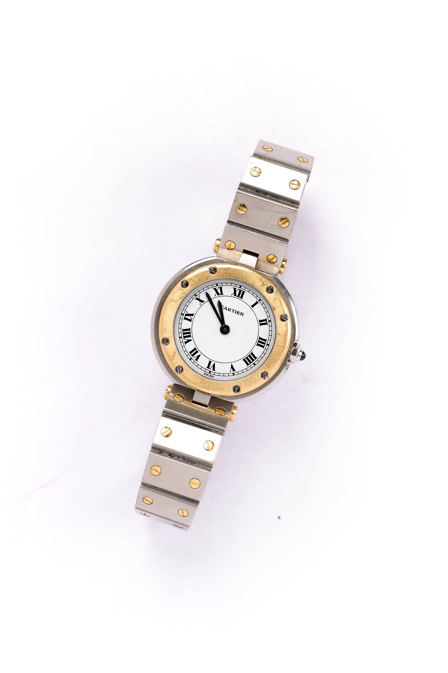 Cartier Santos “Vendôme” Lady – Gold and Steel