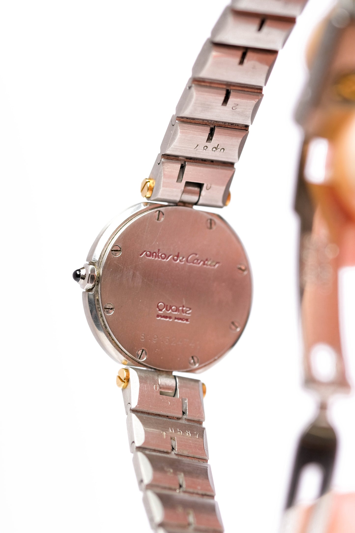 Cartier Santos "Vendôme" Lady - Or et Acier