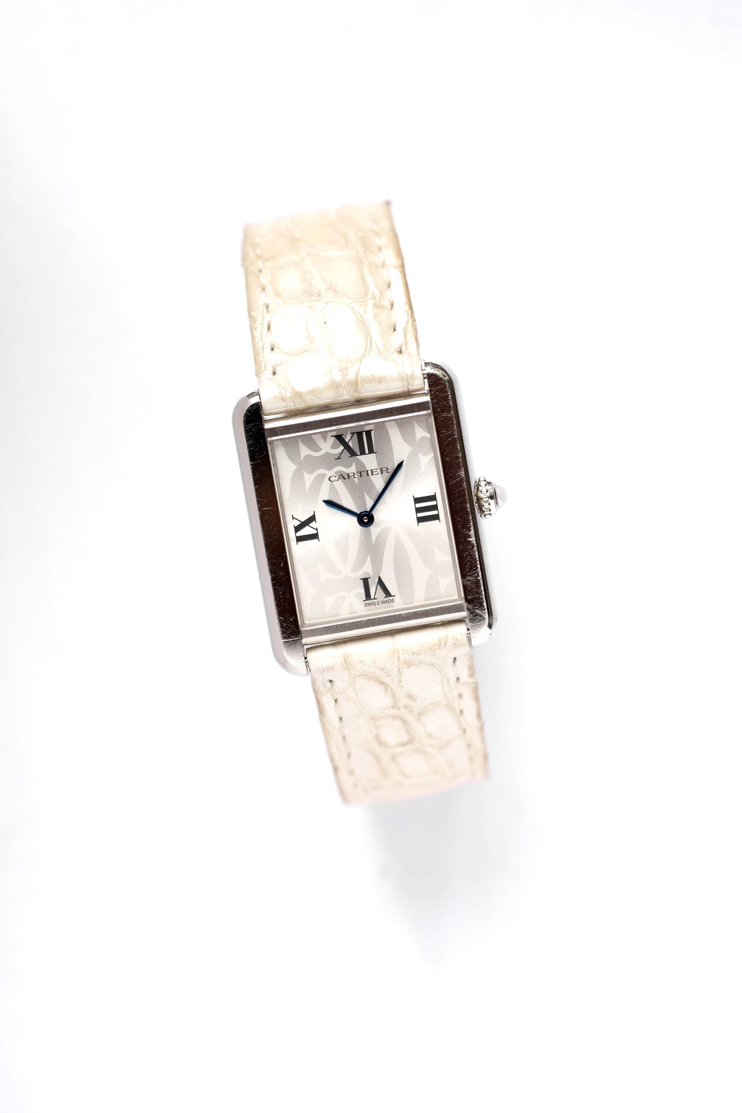 Cartier Tank Solo "siglée" Acier - 2008 (full set)
