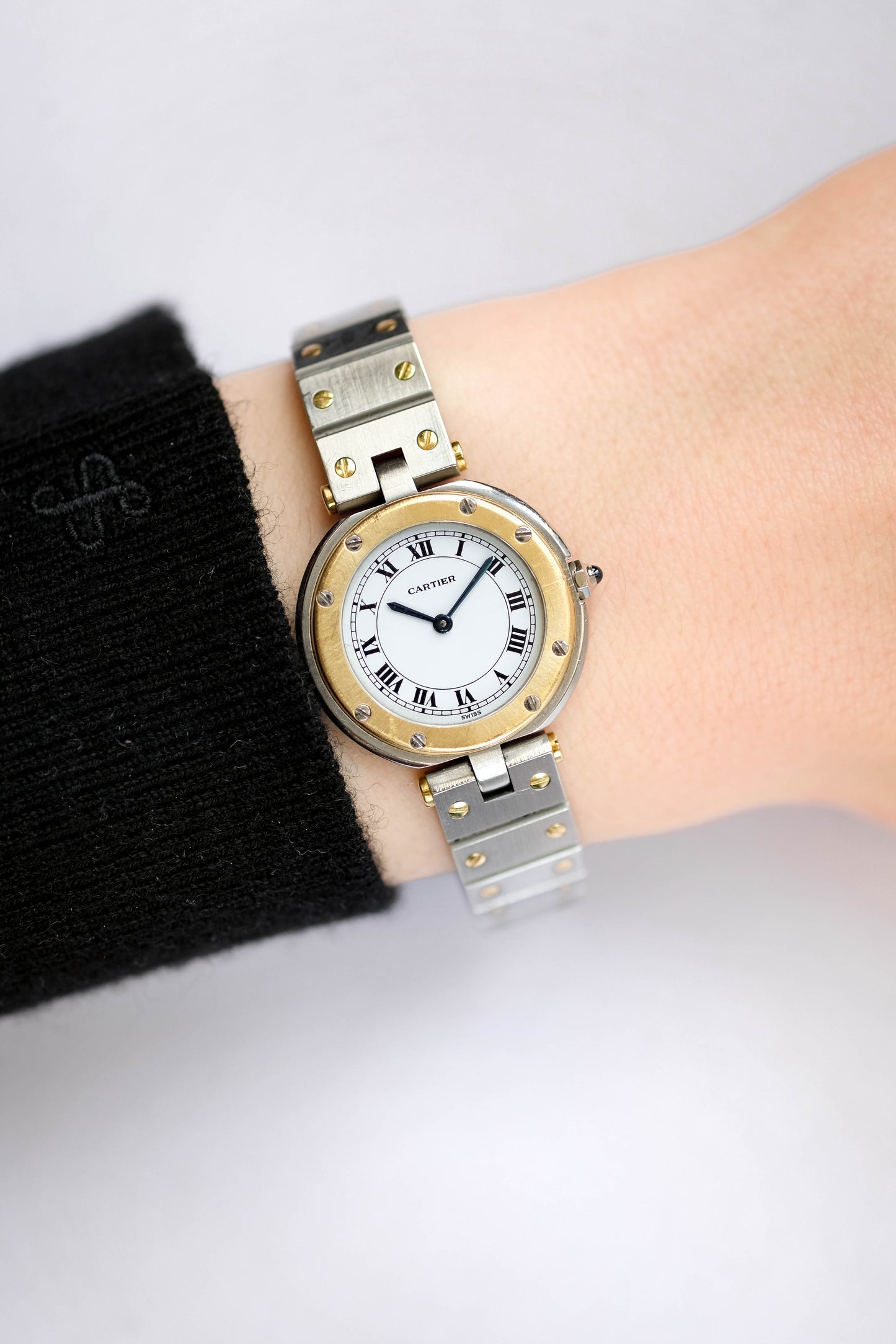 Cartier Santos “Vendôme” Lady – Gold and Steel