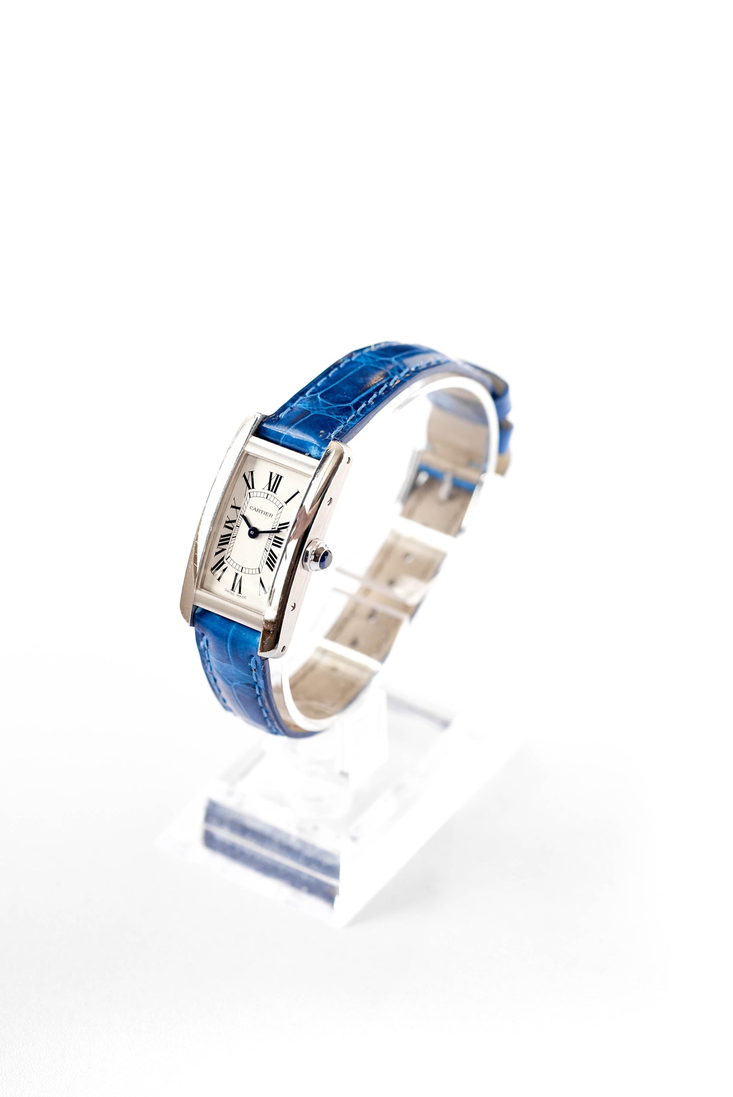 Cartier Tank Americaine - white gold - full set 2014