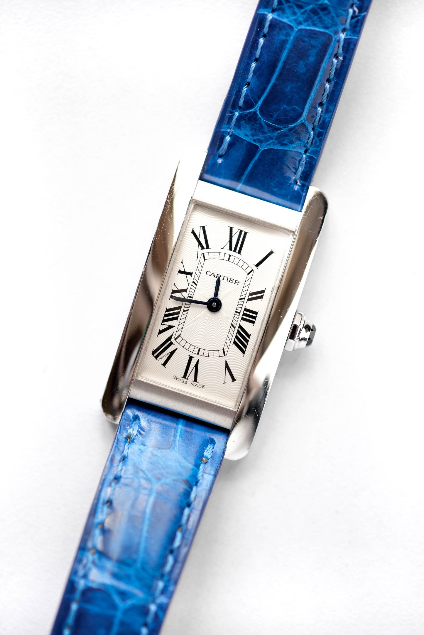 Cartier Tank Americaine - white gold - full set 2014