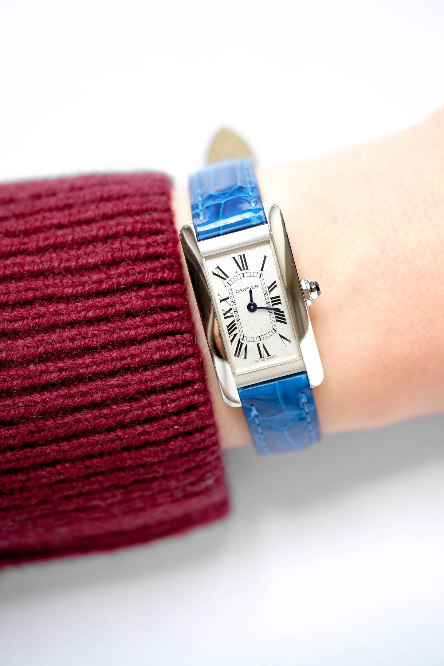 Cartier Tank Américaine Or blanc - 2014 (full set)
