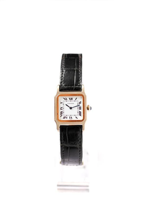 Cartier Santos Dumont 2 ors - grand modèle - 1970s