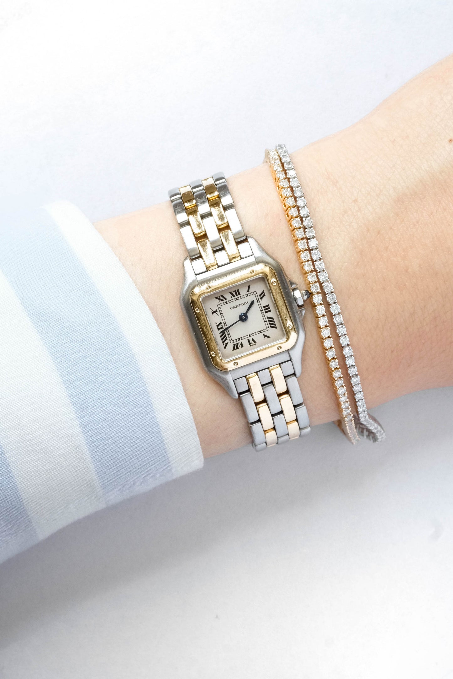 Cartier Panthère Or & acier - Petit Modèle