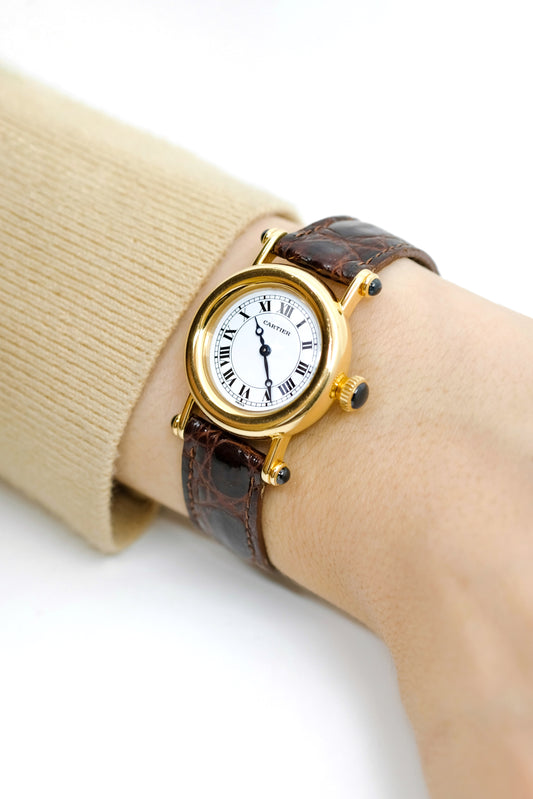 Cartier Diabolo - Yellow gold - 1994 (full set)