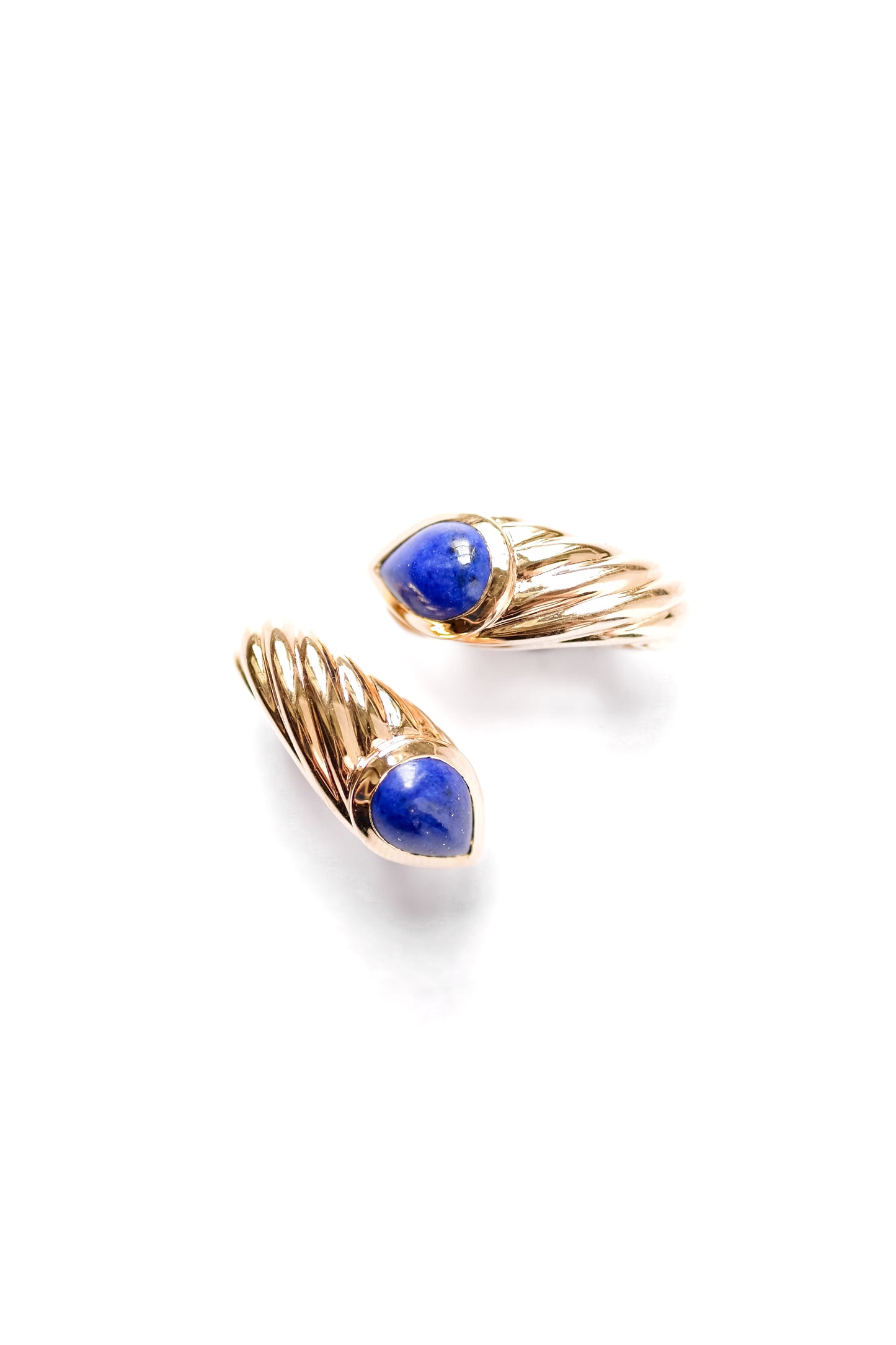 Boucheron Boucles d'Oreilles Serpent Bohème Lapis-lazuli