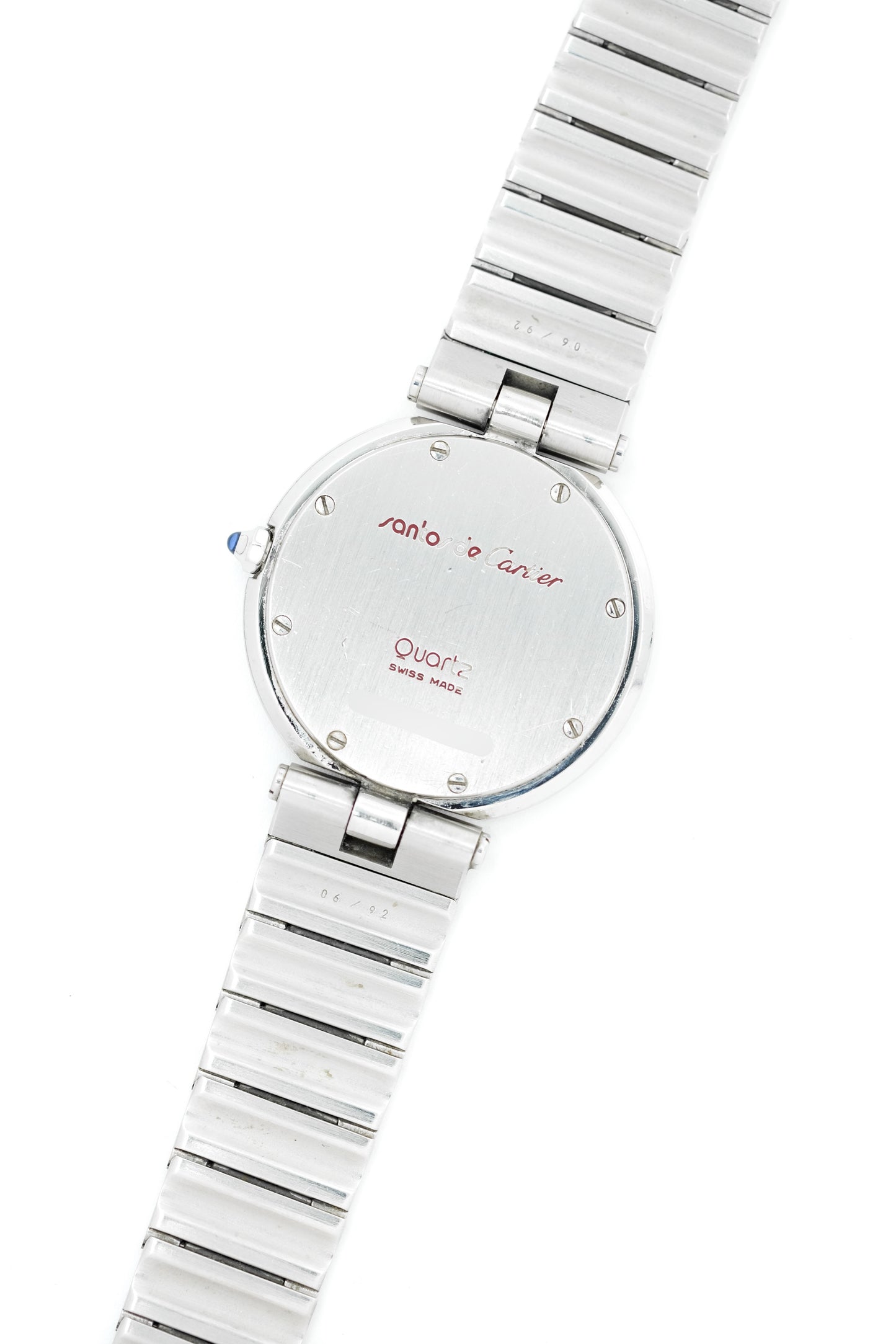 Cartier Santos "Vendôme" Acier - Grand Modèle - v. 1980