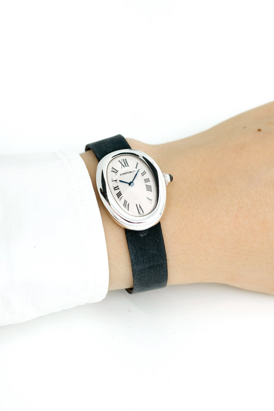 Cartier Baignoire Or Blanc - v. 2000