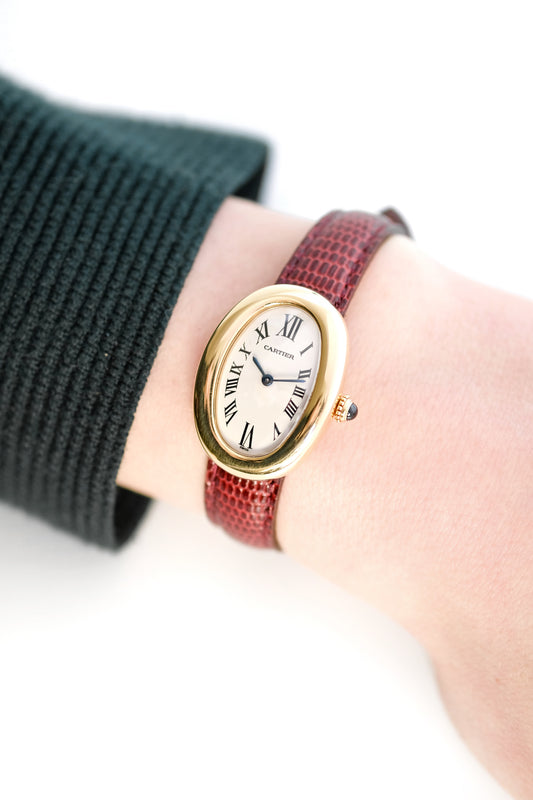 Cartier Baignoire Or Jaune - ref. 1954 - v. 1990 (full set)