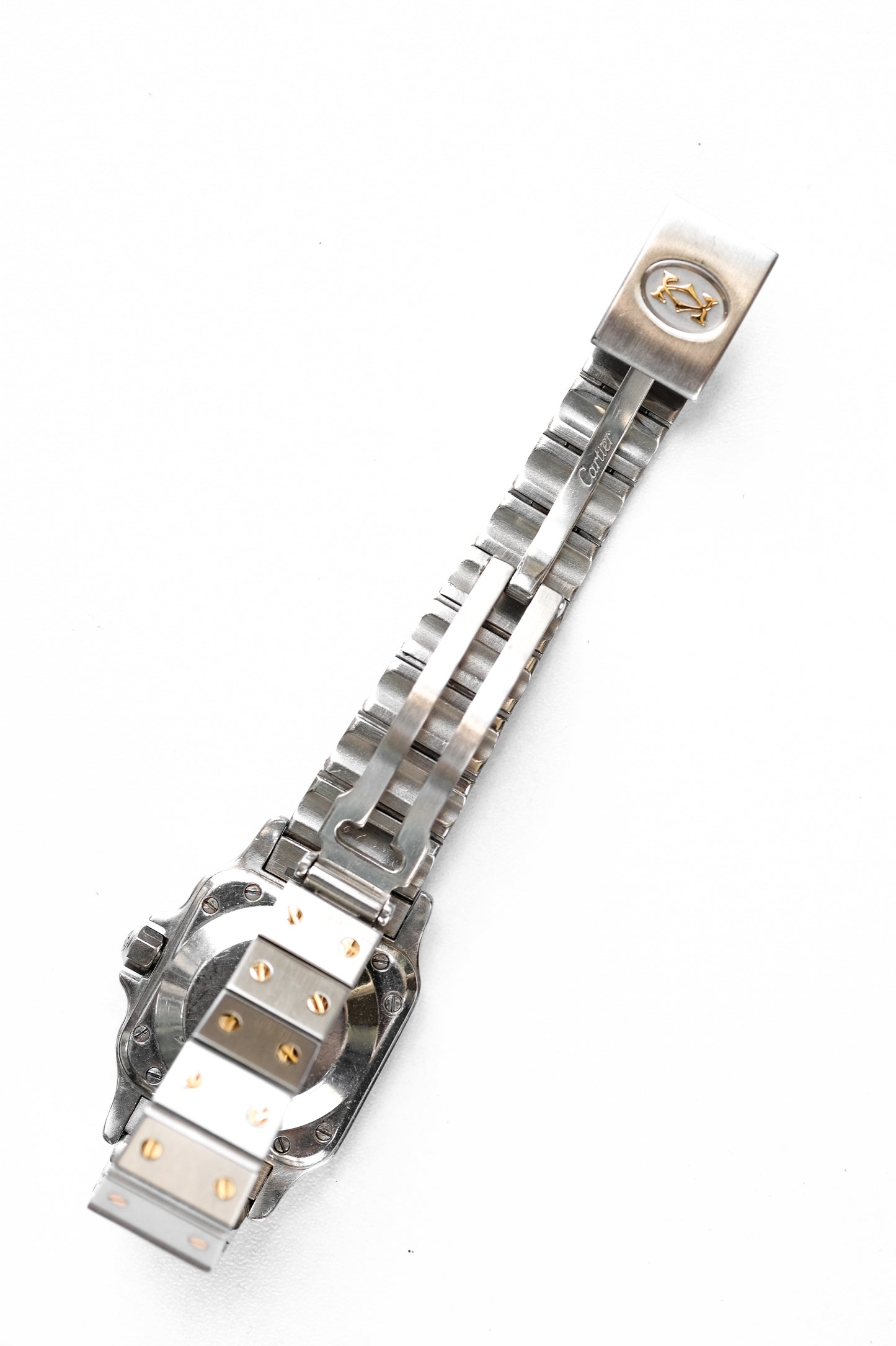 Cartier Santos Lady Automatique Or et Acier - v. 1990