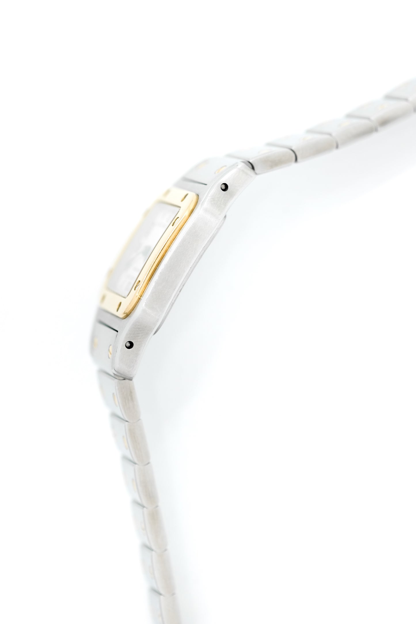 Cartier Santos Lady Galbée Or & Acier - v. 1990