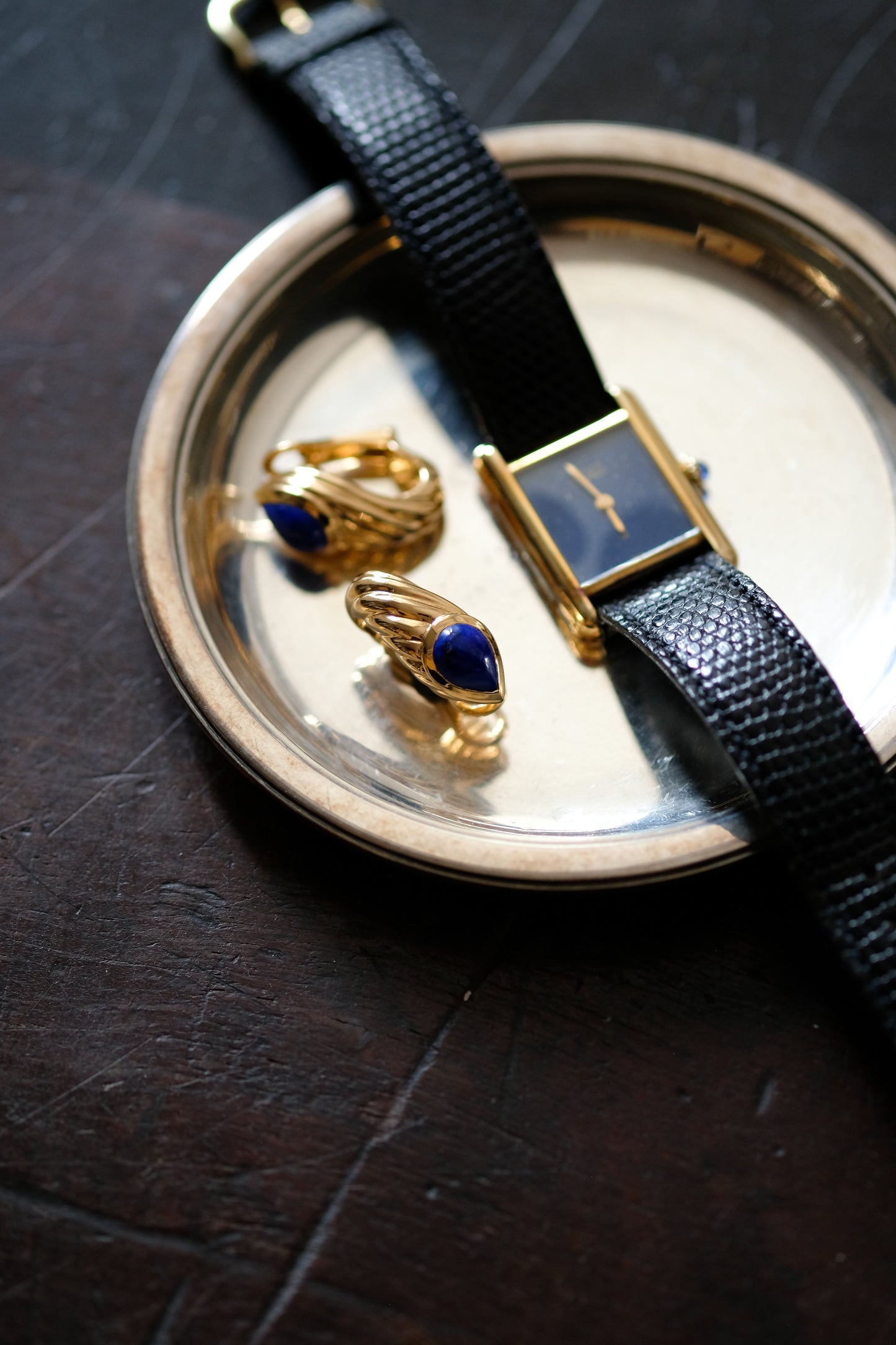 Boucheron Boucles d'Oreilles Serpent Bohème Lapis-lazuli