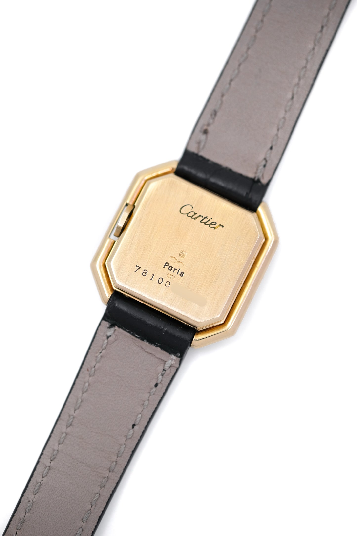 Cartier Ceinture Petit Modèle - ref. 78100 - Mécanique - v. 1970 (pochette & papiers SAV)