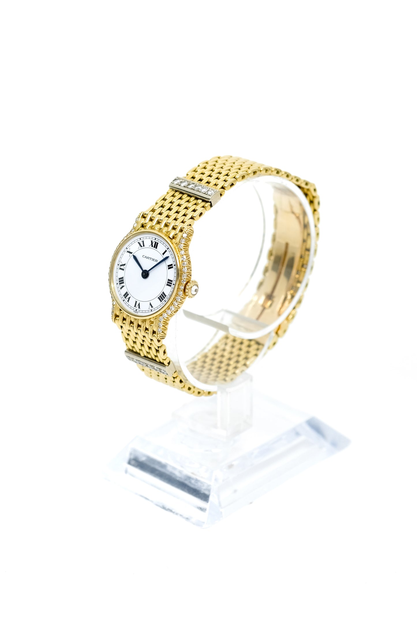 Cartier Riviera "Paris" Yellow Gold & Diamonds - 1996 (full set)