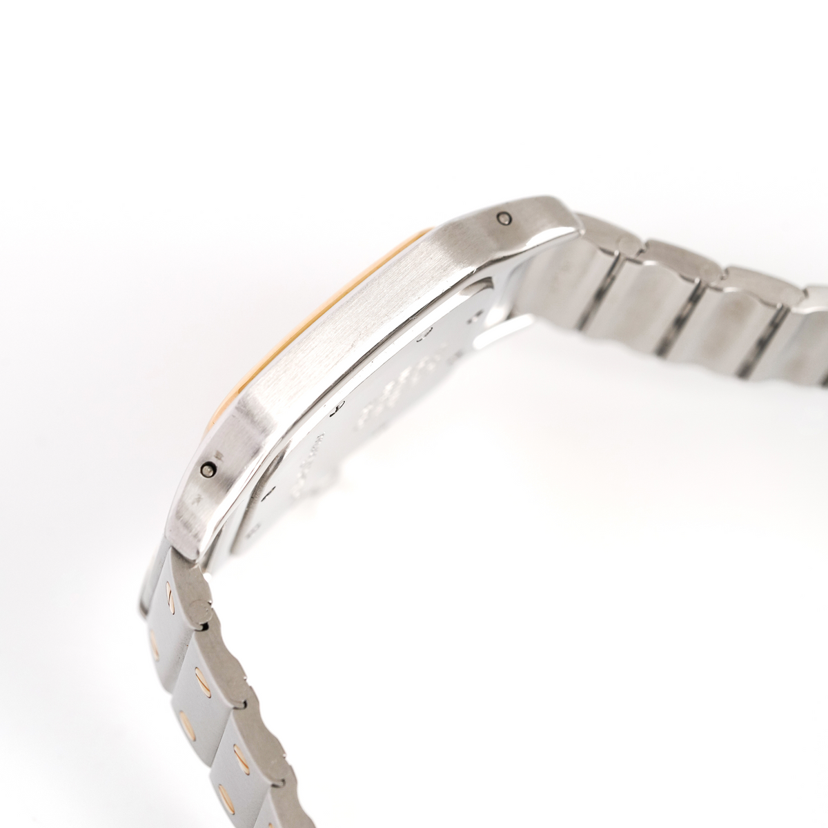 Cartier Santos Galbée Moonphase Large - Gold & Steel - c. 1990 (full set)