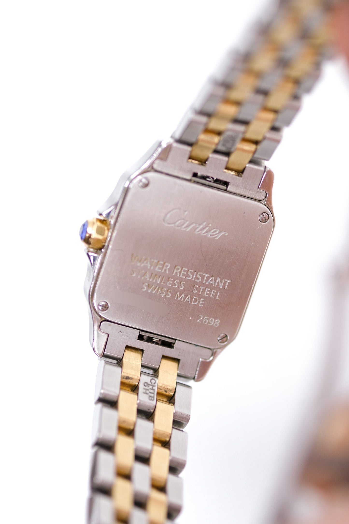 Cartier Santos Demoiselle - Or jaune et acier