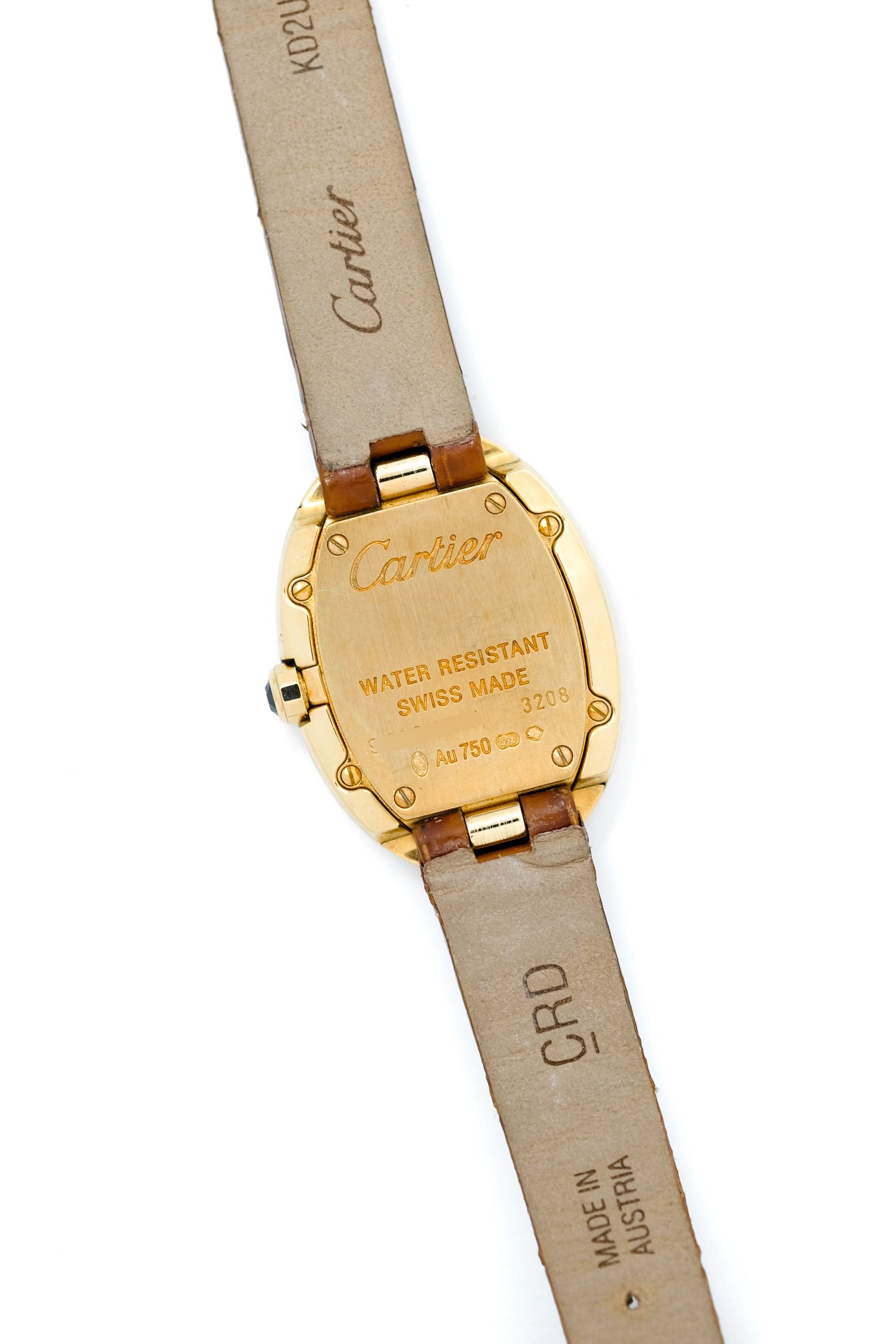 Cartier Baignoire Or Jaune - ref. 3208 - v. 2010