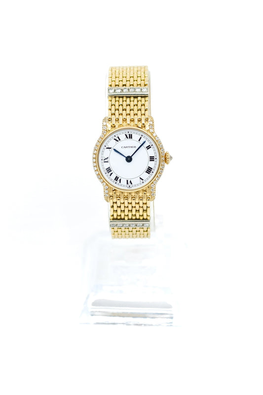 Cartier Riviera "Paris" Or Jaune & diamants - 1996 (full set)