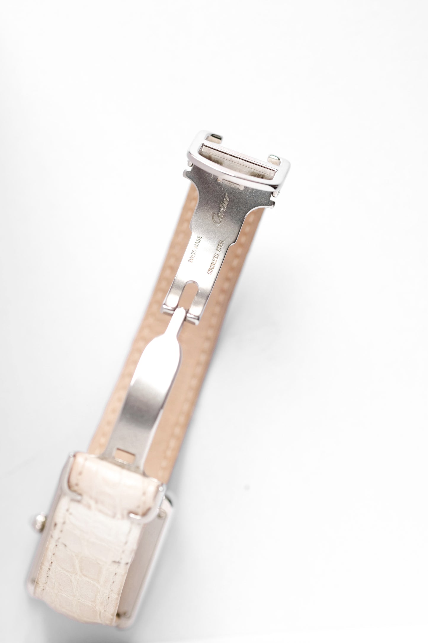 Cartier Tank Solo "siglée" Acier - 2008 (full set)