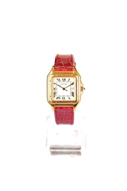 Cartier Panthère GM - or et cuir