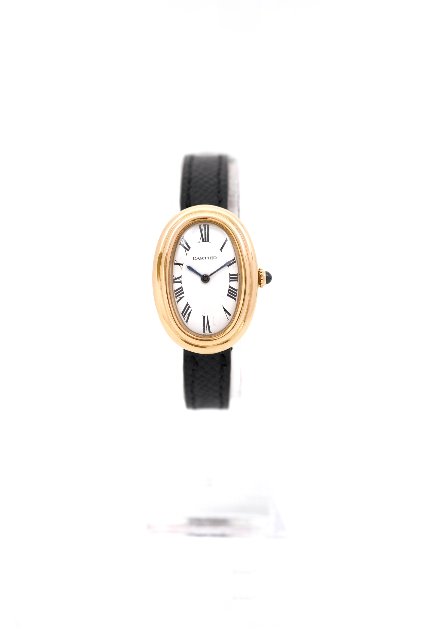 Cartier Baignoire "Double Godron" Yellow gold - ref. 78094 - Mechanical - c. 1980