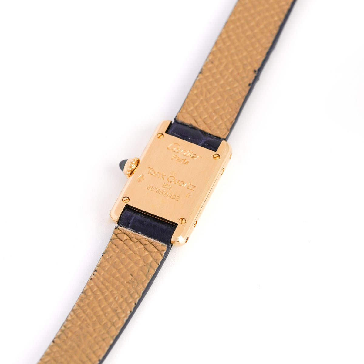 Cartier Tank Louis Cartier Mini - Yellow gold - c. 1990 (invoice & SAV pouch)