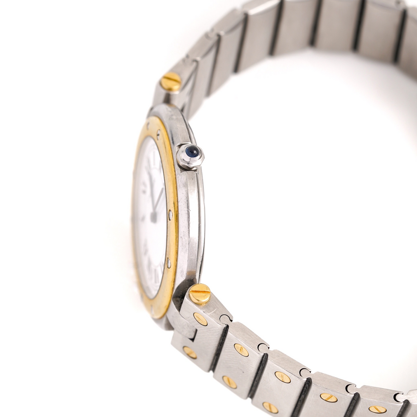 Cartier Santos "Vendôme" Gold & Steel - Large - ref. 81912 - c. 1980-90