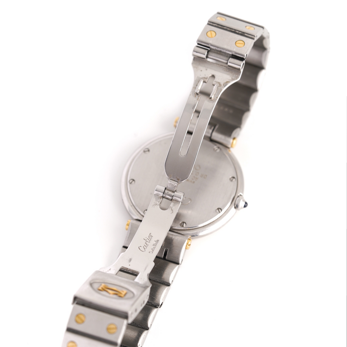Cartier Santos "Vendôme" Gold & Steel - Large - ref. 81912 - c. 1980-90