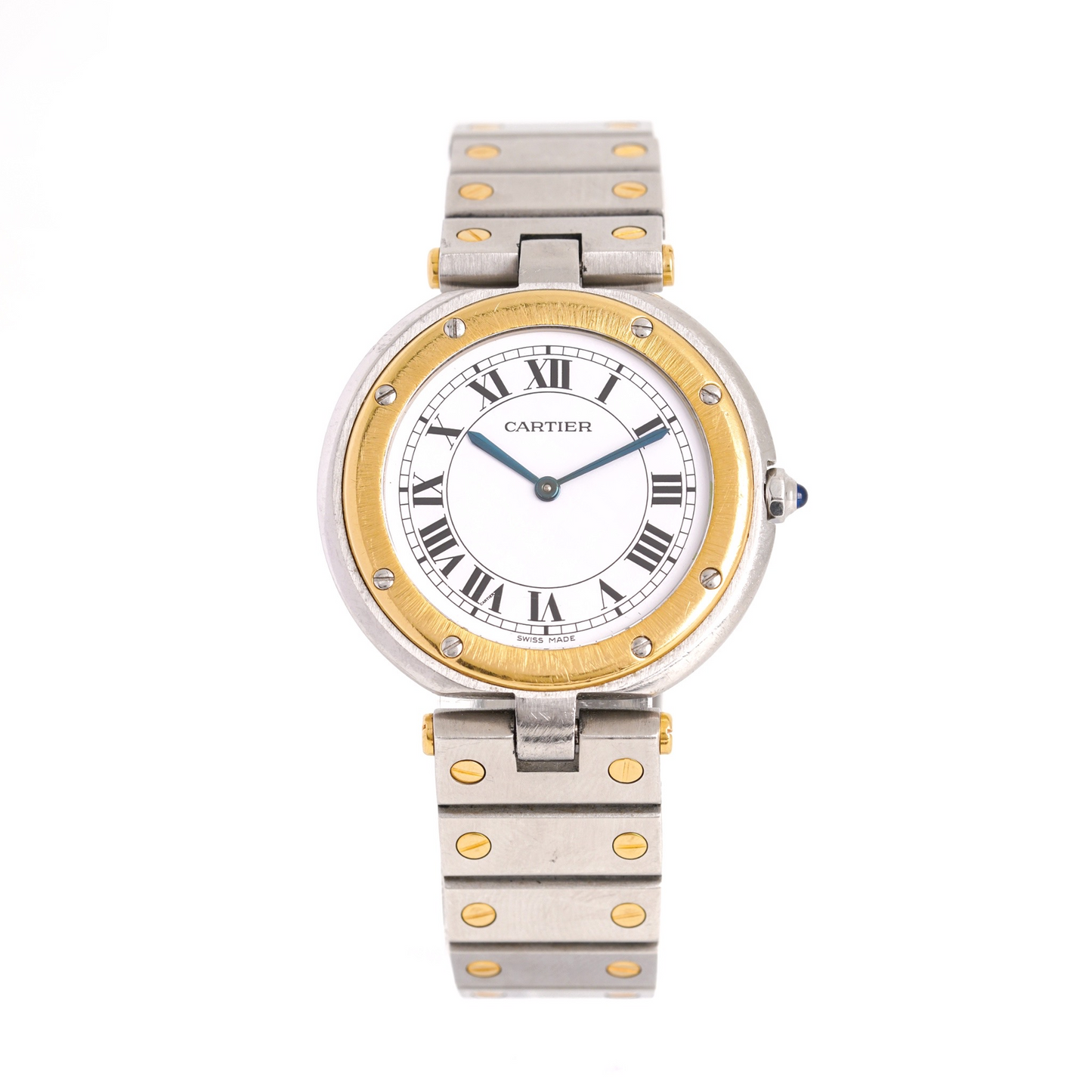 Cartier Santos "Vendôme" Gold & Steel - Large - ref. 81912 - c. 1980-90