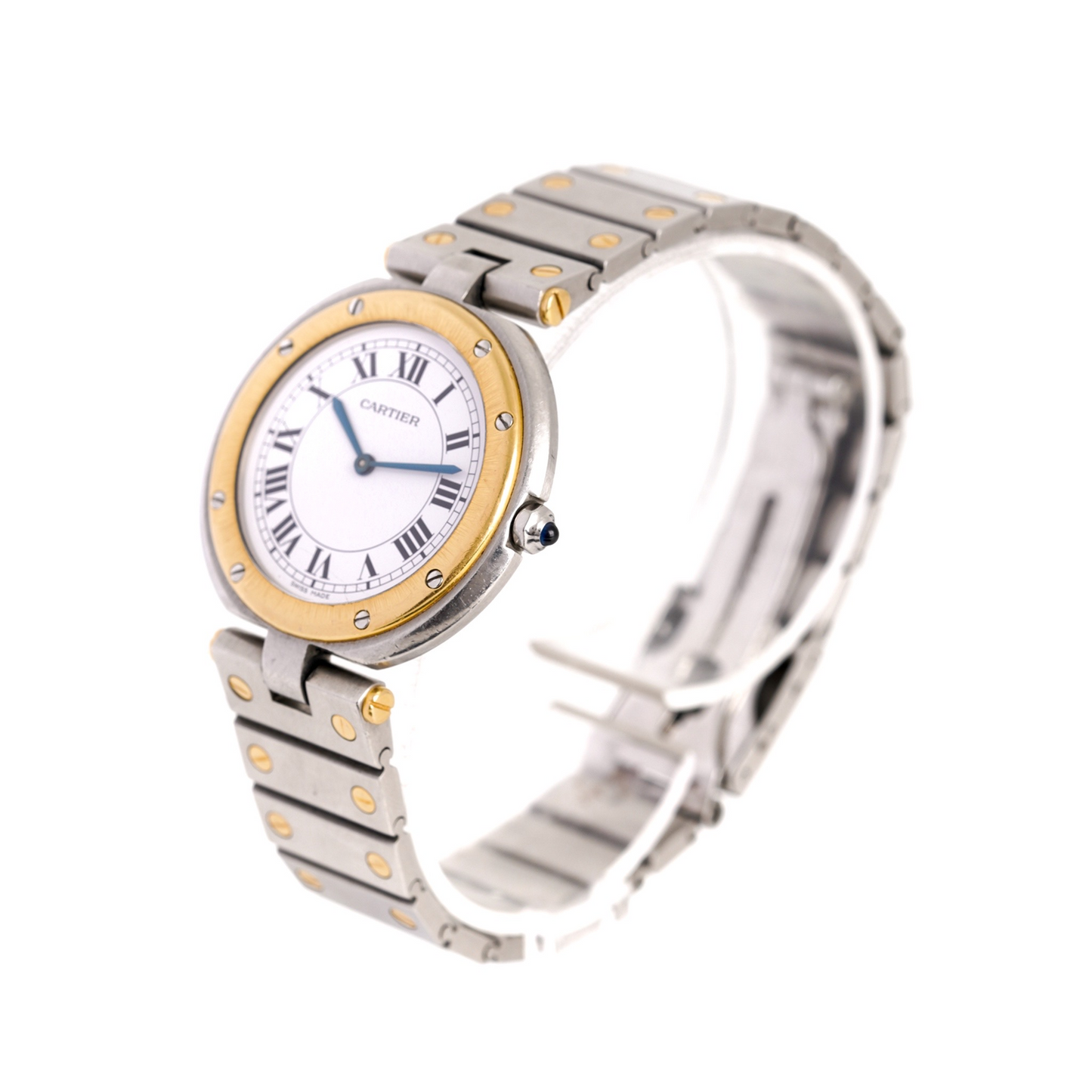 Cartier Santos "Vendôme" Gold & Steel - Large - ref. 81912 - c. 1980-90