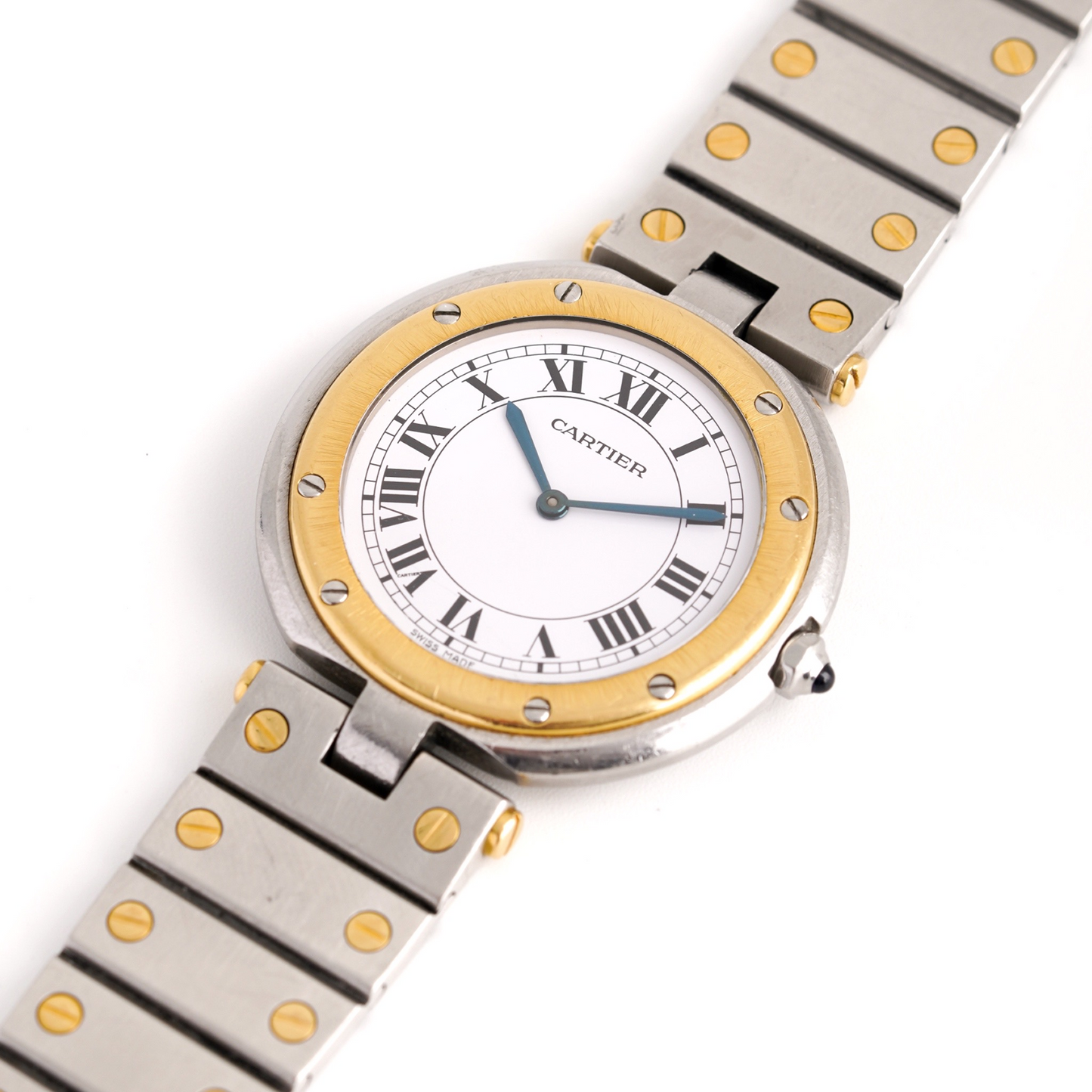 Cartier Santos "Vendôme" Gold & Steel - Large - ref. 81912 - c. 1980-90