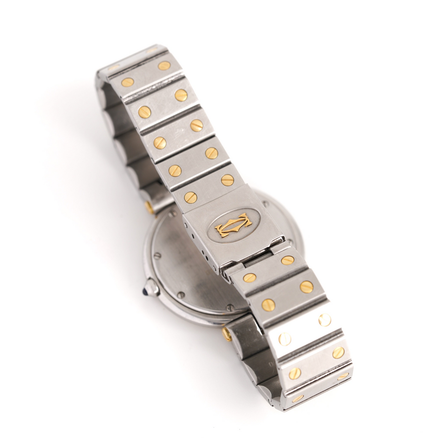 Cartier Santos "Vendôme" Gold & Steel - Large - ref. 81912 - c. 1980-90