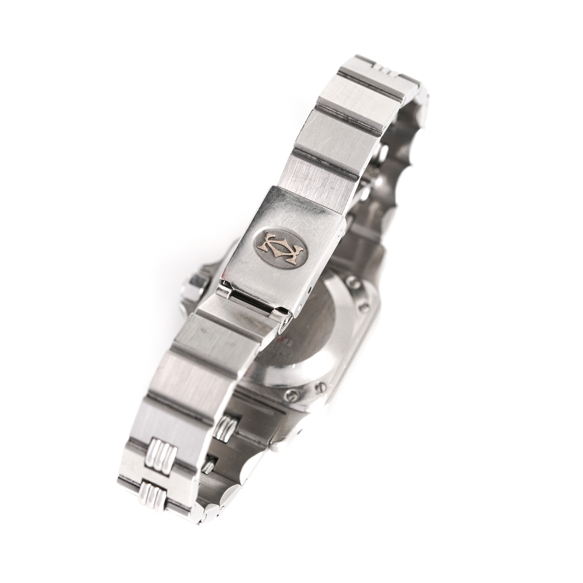 Cartier Santos Carrée Lady Automatique Acier - ref. 0901 - v. 1980