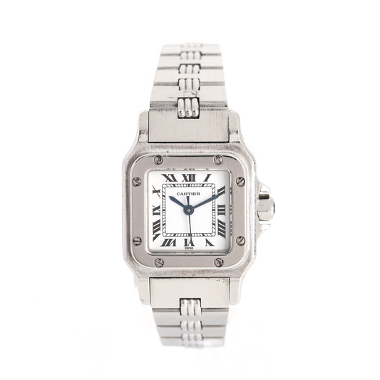 Cartier Santos Carrée Lady Automatique Acier - ref. 0901 - v. 1980